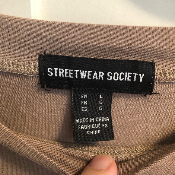 3/$20 Streetwear Society T-shirt EUC - Picture 2 of 8